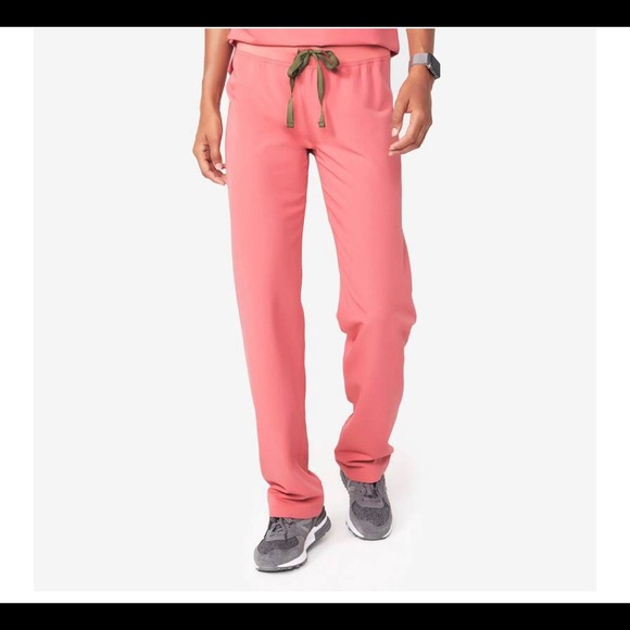 Figs Livingston Basic Scrub Pants Pink 